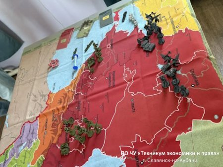Игра «Час мужества. Битва за Кавказ» в Техникуме экономики и права