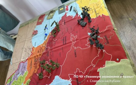 Игра «Час мужества. Битва за Кавказ» в Техникуме экономики и права