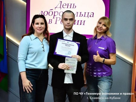 Награждение лучших добровольцев Награждение лучших добровольцев