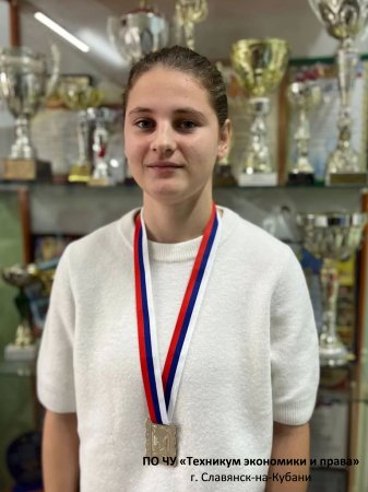 Гордимся нашей студенткой!