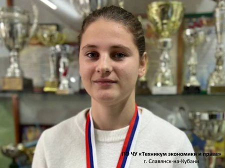 Гордимся нашей студенткой!
